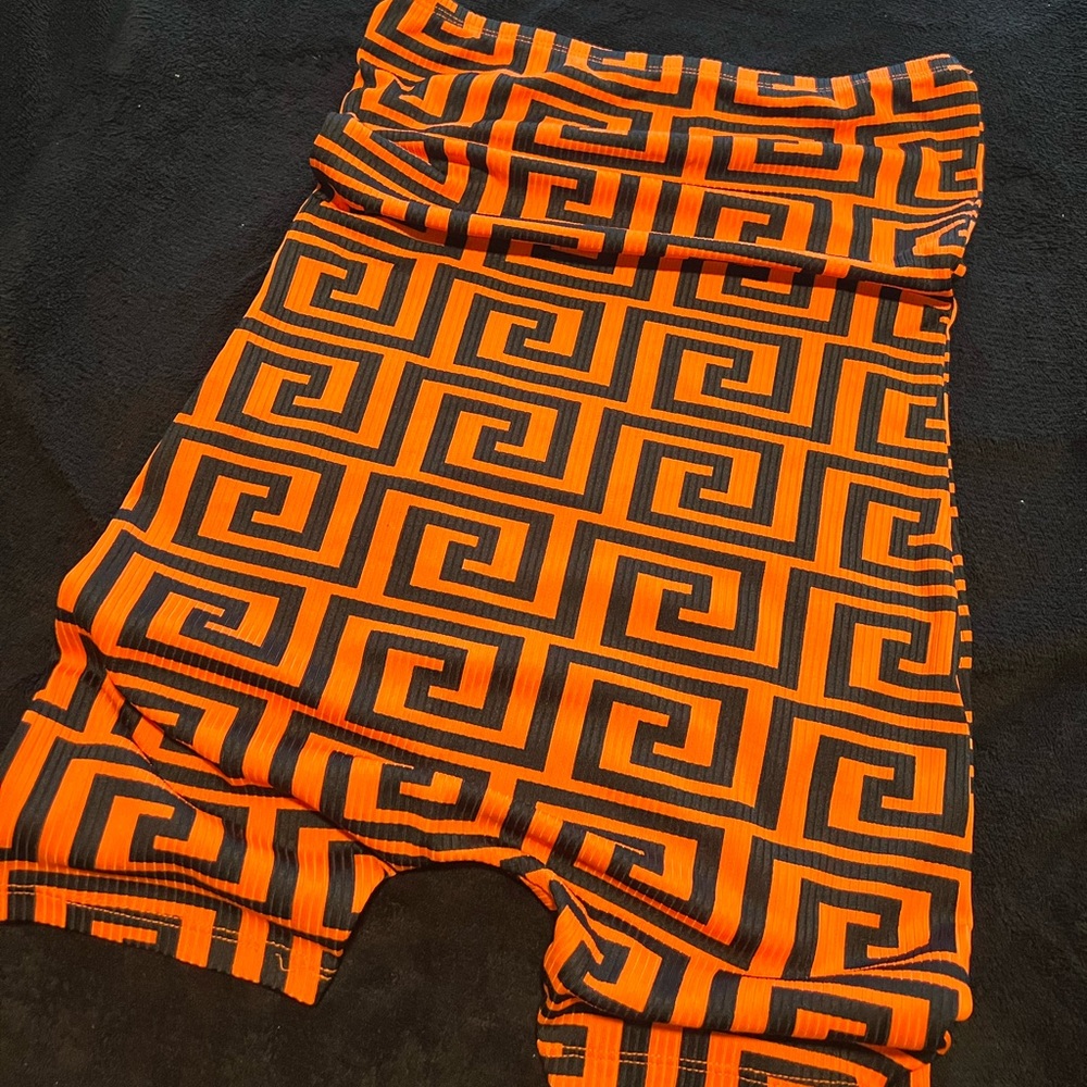 Stylish Romper Orange Size M